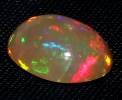 Oval A301 Cabochon Opal Stones, for Jewellery, Color : Multicolor