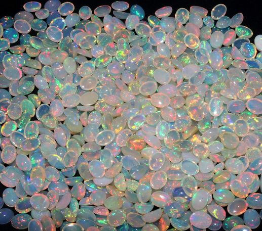 RRR-02 Cabochon Opal Stones, for Jewellery, Shape : Oval, Round