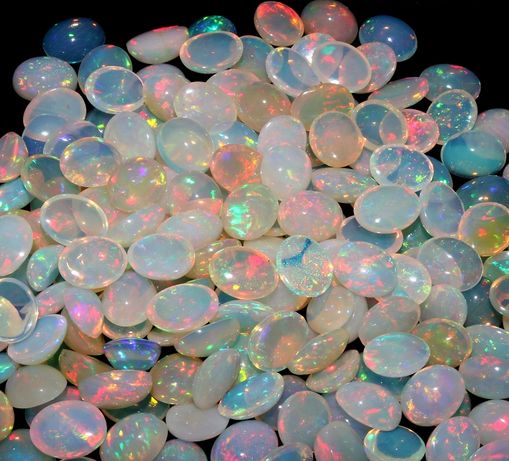 Oval RRR-04 Cabochon Opal Stones, for Jewellery, Color : Multicolor