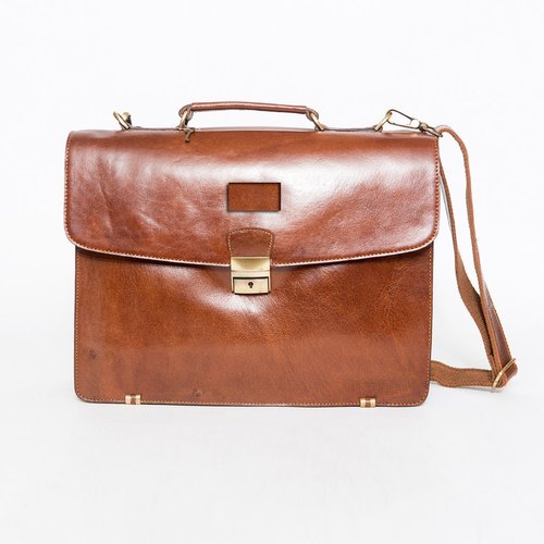 Italian Leather Briefcase Bag, Style : Modern