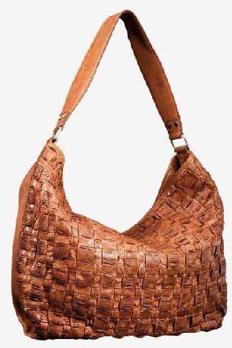 Milano Leather Shoulder Bag, for Business, Laptop, Travel, Color : Brown