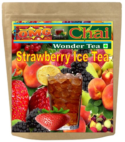 OMG Chai Strawberry Ice Tea, Packaging Type : Loose