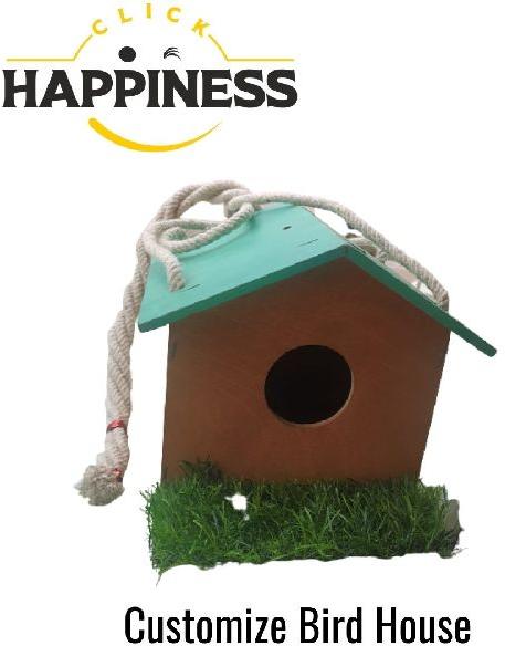 Wooden Bird House, Feature : Attractive Pattern, Eco Friendly, Fine Finish, Hand Made, Hard Structure