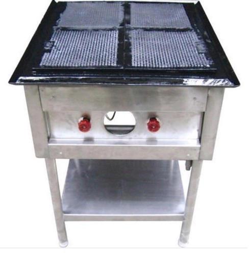 Rectangular Gas Grill Plate, Size : 2X3 feet