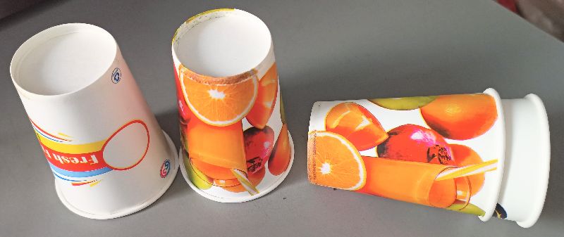 Round Paper Cup 300Ml Heavy Disposable (225GSM), for Cold Drinks, Size : 250-300ml
