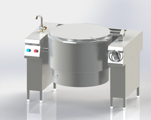 Stainless Steel Rice Boiler, Capacity : 100L