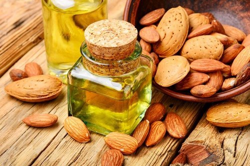 Cold Pressed Almond Oil, Packaging Type : Glass Bottles