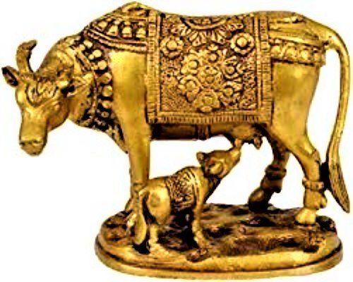 Brass Kamdhenu Cow