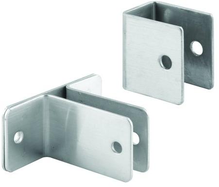 Steel Curtain Brackets, Color : Silver