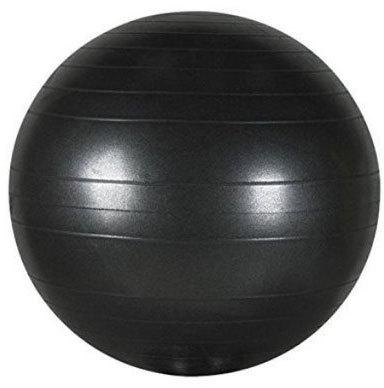 Silicone Gym Ball, Color : Black