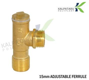 Hydraulic Plain Adjustable Brass Ferrule, Size : 15 mm