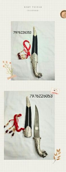 Silver Dagger, Handle Material : Stainless Steel