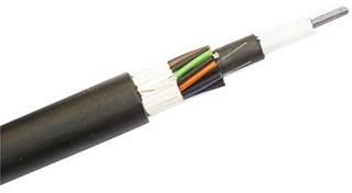 Unarmoured Fiber Optic Cable, for Industrial, Outer Material : Rubber