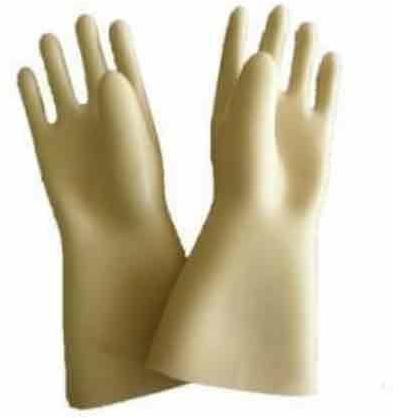 Rubber Hand Glove, Pattern : Plain