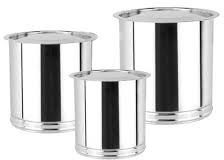 Polished Stainless Steel Pawali, for Storage Use, Feature : Anti Corrosive, Durable, Fine Finished