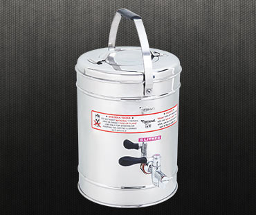Stainless Steel Tea Jar, for Packaging, Feature : Crack Proof, Fine Finishing, Leakage Proof, Scratch Resistant
