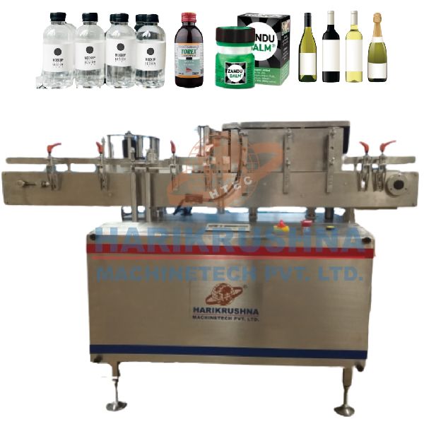 HMPL Electric Automatic Sticker Labeling Machine, Voltage : 220V, Power ...