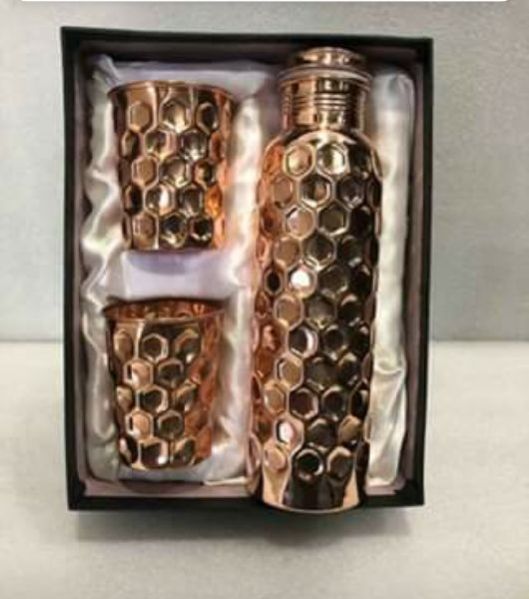 Copper Glass Bottle