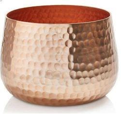Copper Hammered Vase