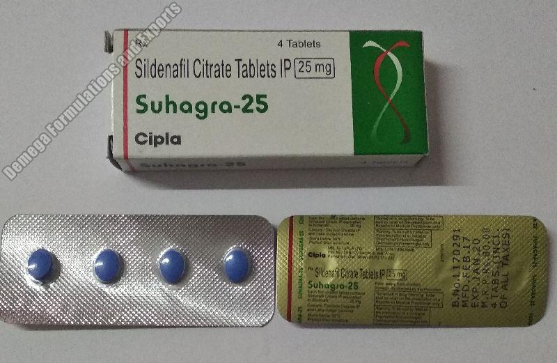 Suhagra 25 mg Tablet