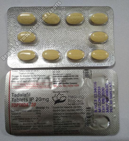 Toptada 20 mg Tablet