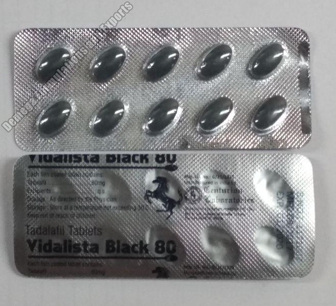 Viadalista Black 80 mg Tablet