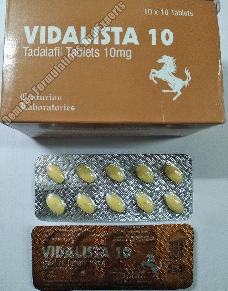 Vidalista 10 mg Tablet
