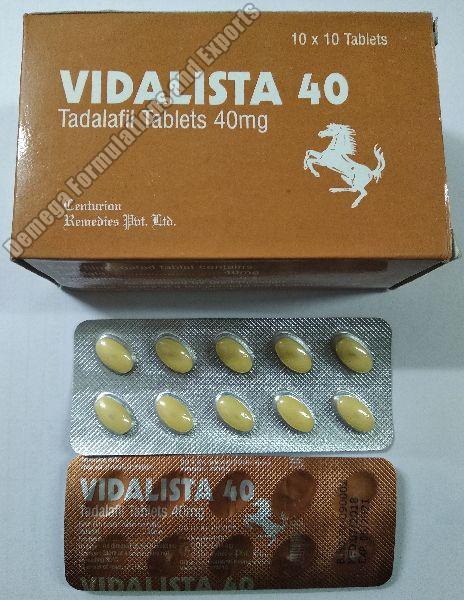 Tadacip Vidalista 40 mg Tablet