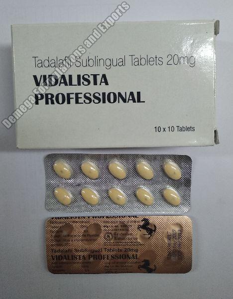 Tadalafil Vidalista Professional Tablet
