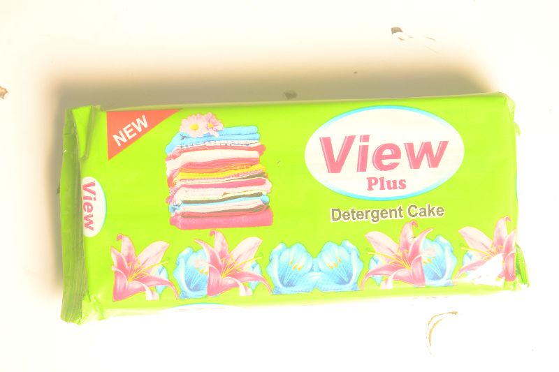 Rectangle View Plus Detergent Cake, for Cloth Washing, Packaging Type : Plastic Packet