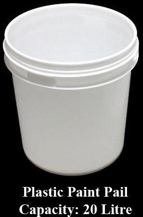 Plastic Paint Pail, Capacity : 20 Litre