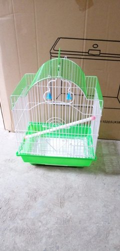 Stainless Steel Bird Cages, Color : Black