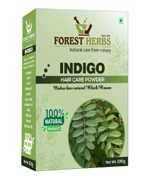 Forest Herbs 100% Natural Organic Indigo Leaf Powder for Hair Colour -  100Gms, Type : Herbal Powder - GahneMall Internet LLP, Greater Noida, Uttar  Pradesh