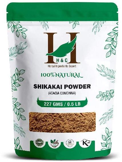 H&C Herbal Ingredients Expert 100% Natural Shikakai (Acacia Concinna) Powder 227 gram
