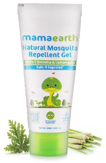 Mamaearth Natural Mosquito Repellent Gel 50ml., Feature : Child-friendly