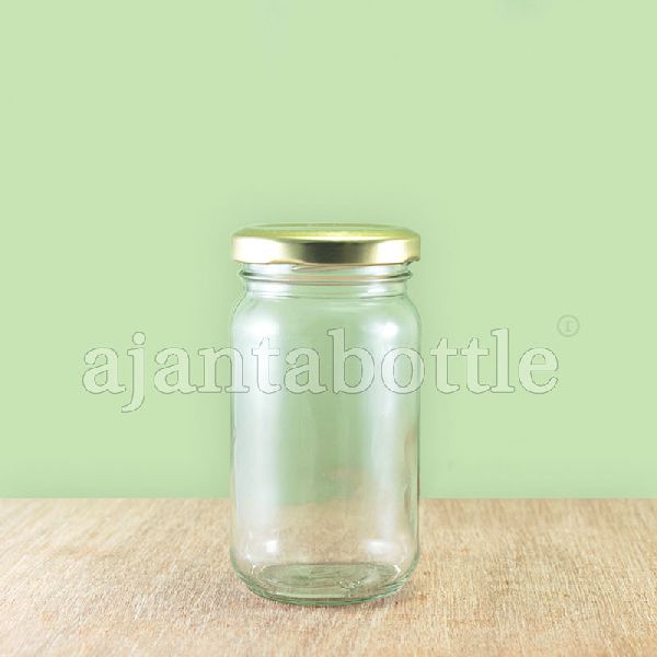 Pickle Lug Glass Jar, Capacity : 212 +/- 5 ml