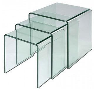Tempered Bent Glass, Color : Transparent