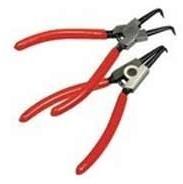 Manual Cast Steel Circlip Plier, for Domestic, Industrial, Color : Grey, Red