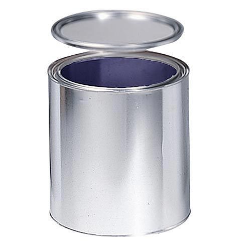 Cylindrical Round Tin Container, Pattern : Plain
