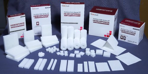 HEMOSPONGE Pure gelatin Haemostatic Sponge