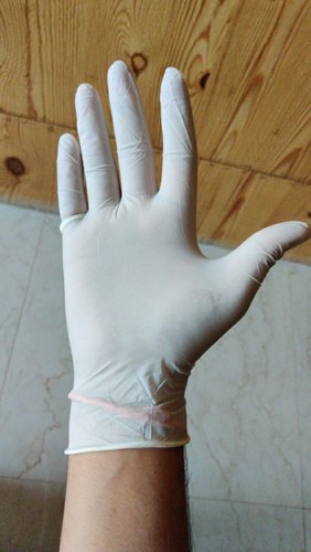 Latex Surgical Hand Gloves, Size : Free Size
