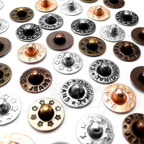 Metal Jeans Rivets at Best Price in Delhi | Preet Buttons & Fasteners ...