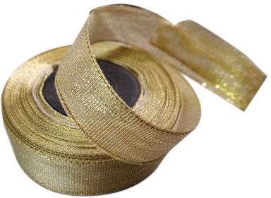 Plain Gift Wrapping Ribbon, Color : gold