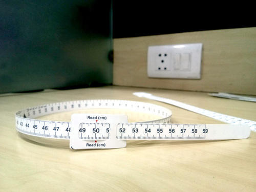 Head Circumference Measuring Tape, for Hospital, Color : White