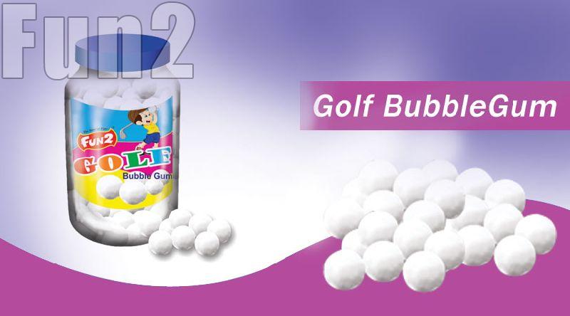 Golf Bubble Gum, Color : White