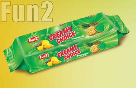 Pineapple Creamy Choice Biscuits