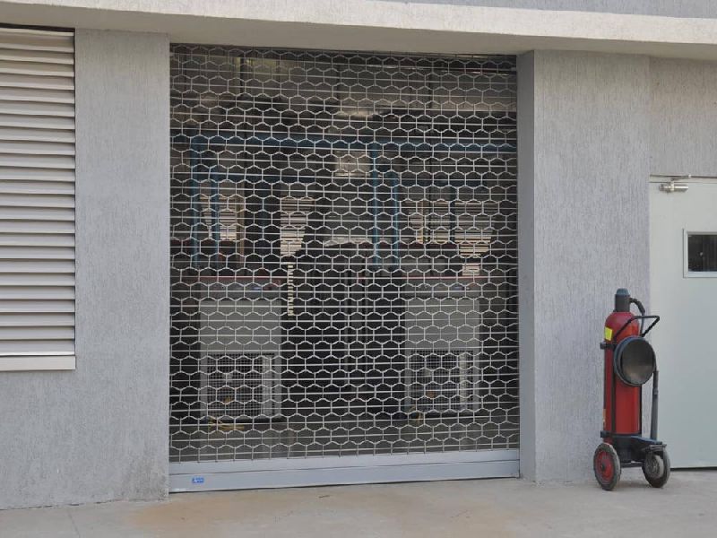 Motorized Fire rated rolling shutters