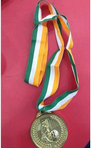 Brass Medal, for Event, School, Collage, Office, Color : Golden