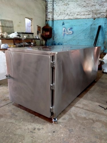Polished MIld Steel Mortuary Chamber, for Hospital, Industrial Use, Voltage : 110-120v, 120-150v, 150-200v