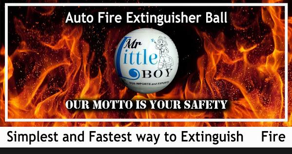 Mild Steel Auto Fire Extinguisher Ball, for Industry, Mall, Factory, Certification : ISI Certified